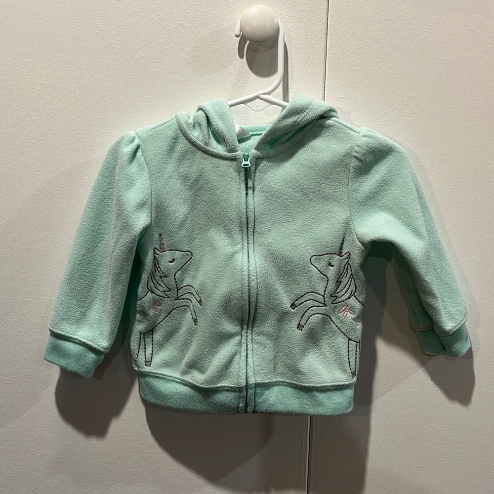 Simple Joys zip up jacket